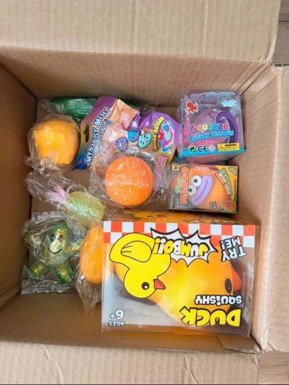 Duck Squishy Toy - Yellow - Kids Toys